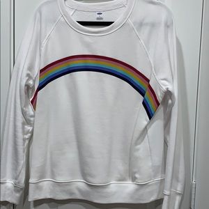 Old Navy Rainbow Sweatshirt -  Size Medium
